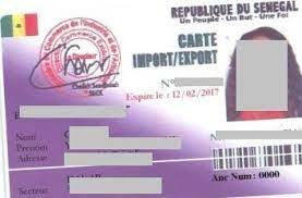 carte import export